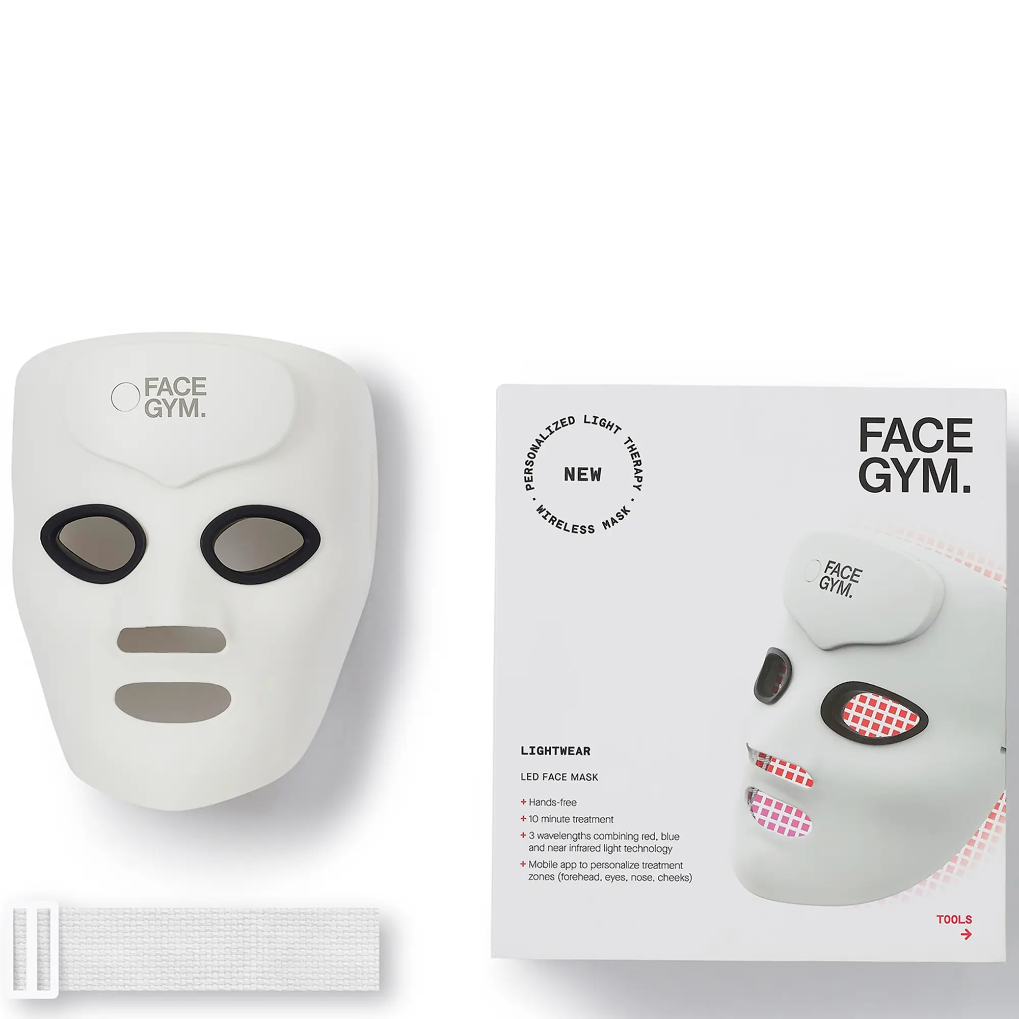 FaceGym LIGHTWEAR LED Face Mask