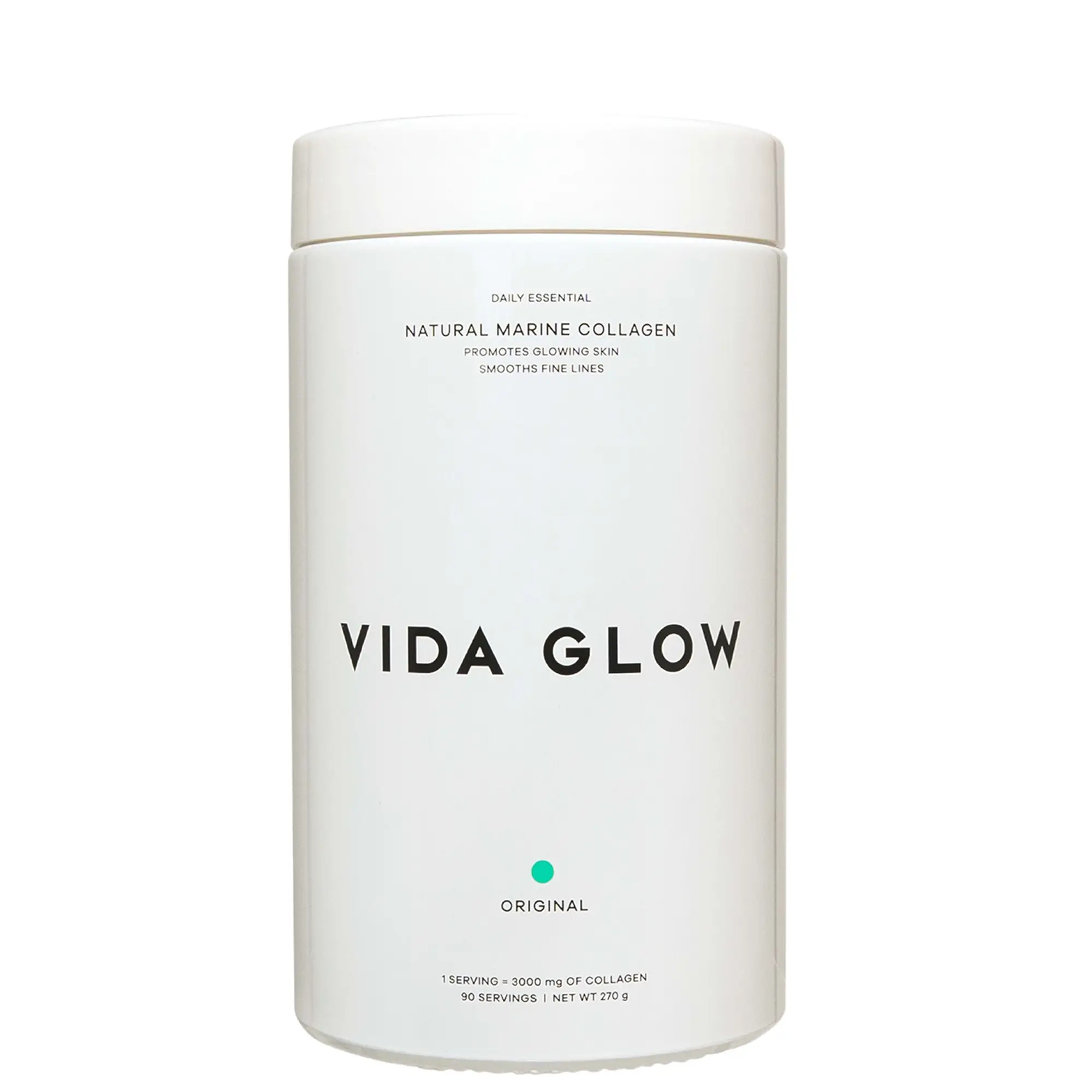Vida Glow Natural Marine Collagen 3 Months Supply 270g