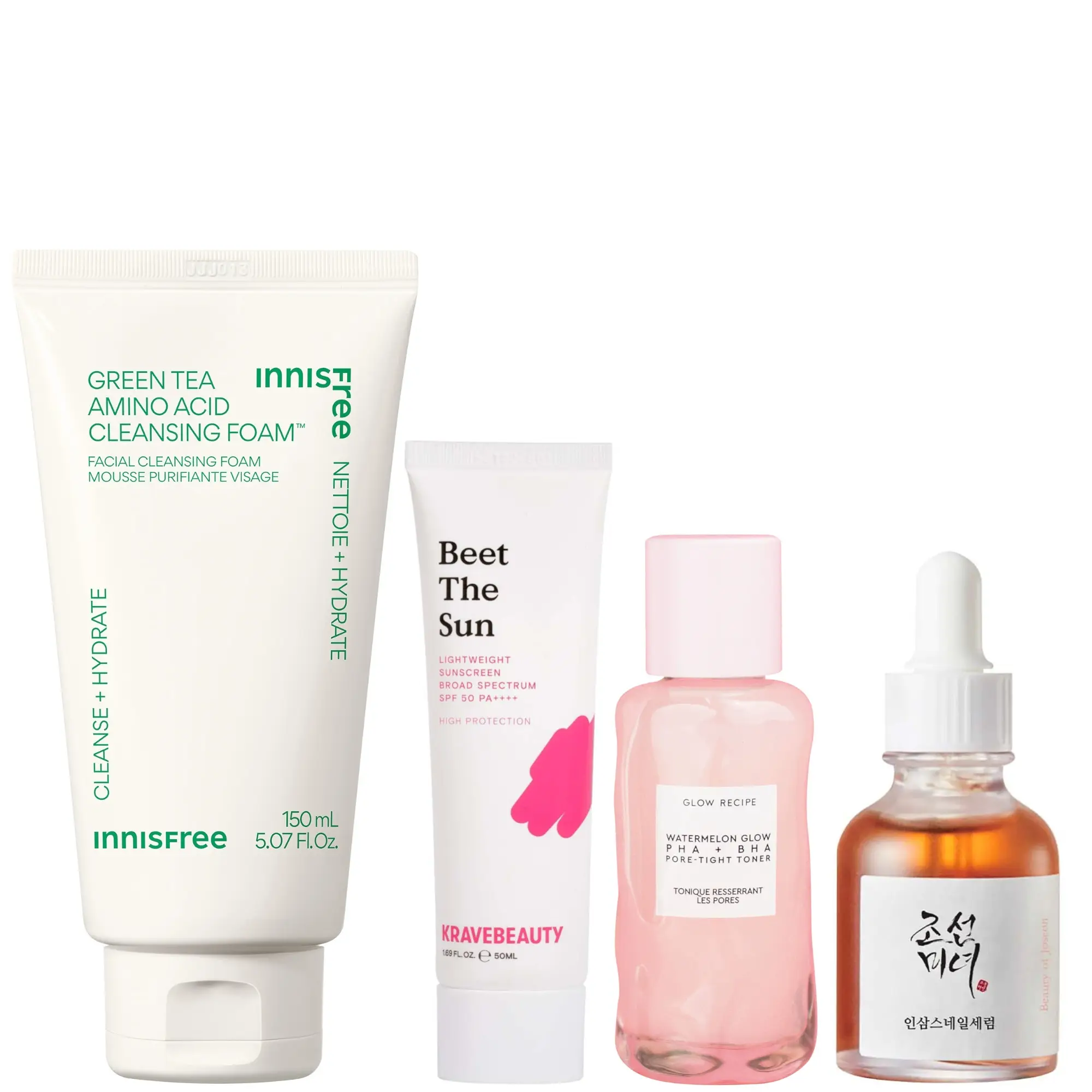 Glass Skin Korean Skincare Bundle