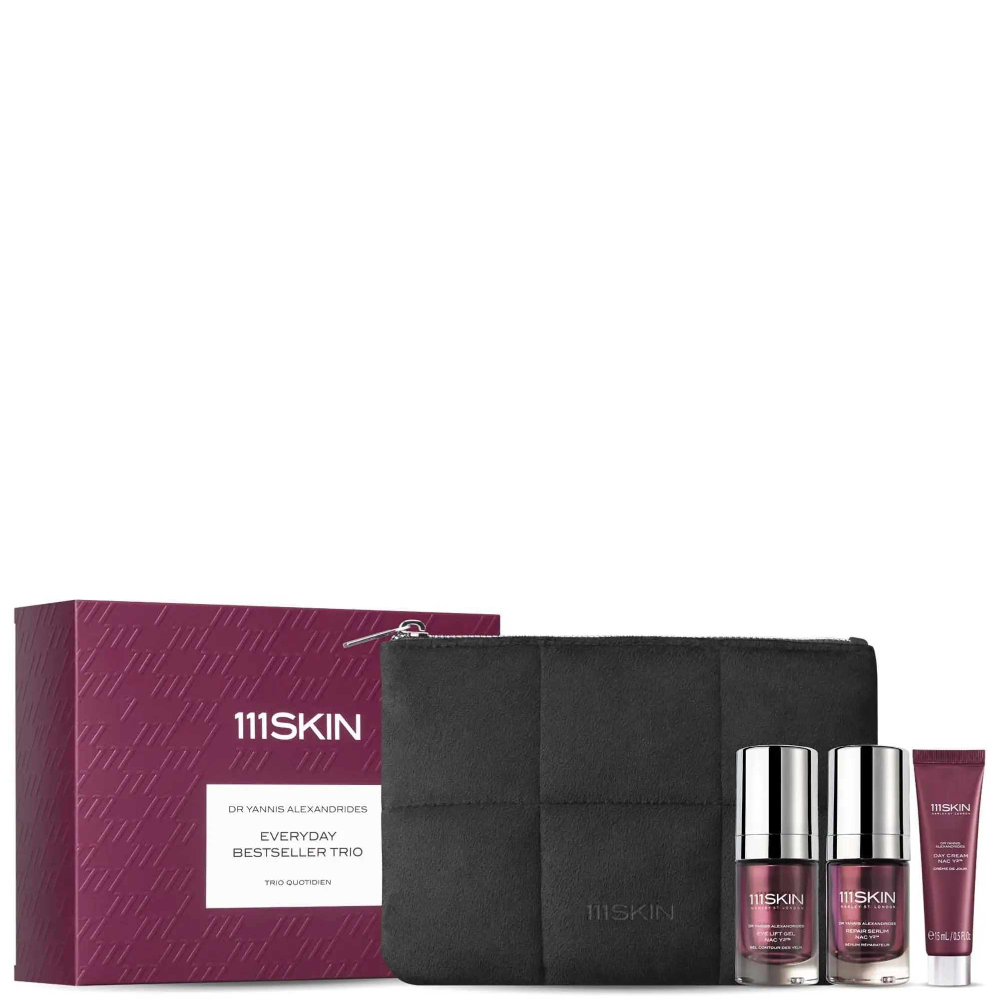111SKIN Everyday Betsellers Trio (Worth £320)