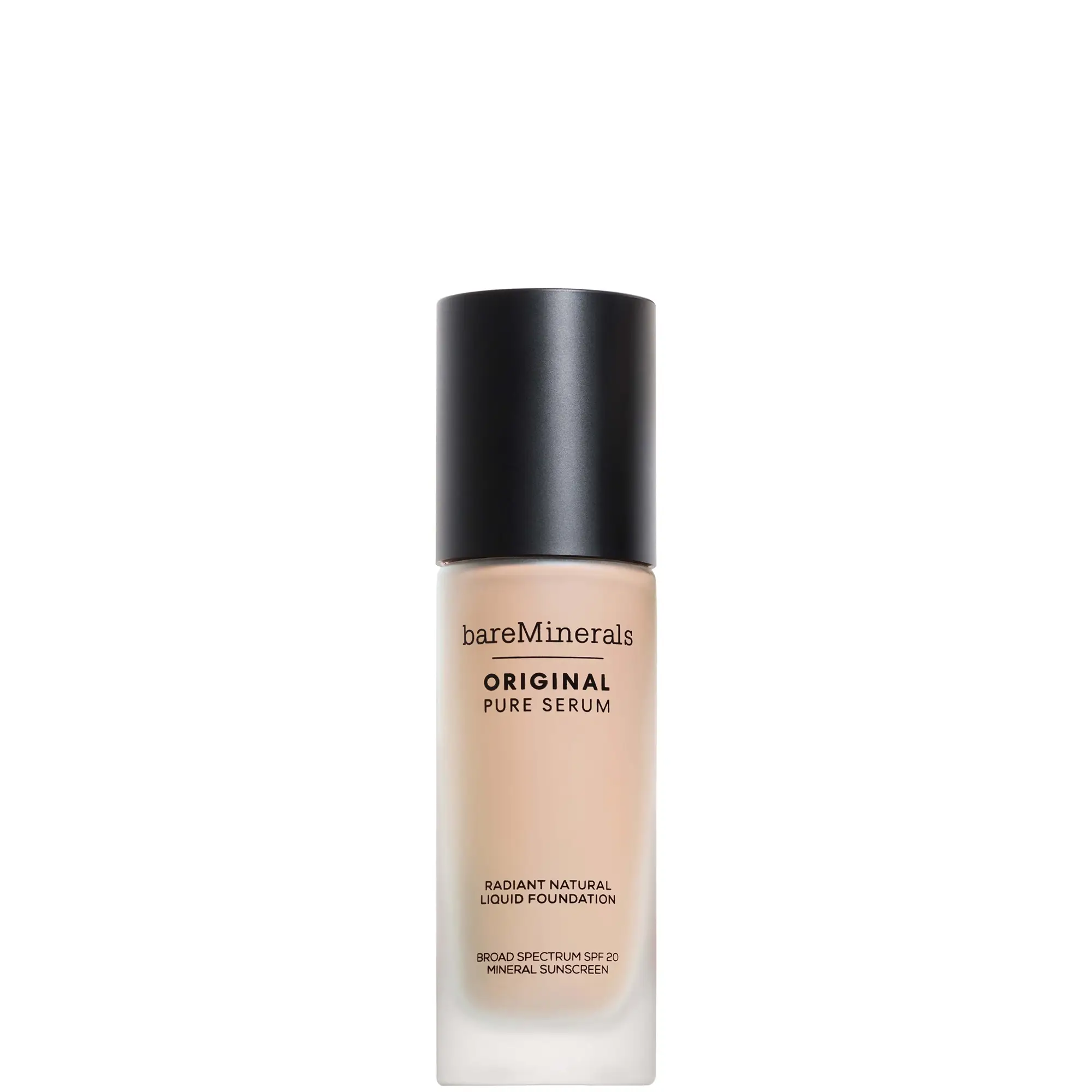 bareMinerals Original Pure Serum Radiant Natural Liquid Foundation Mineral SPF20