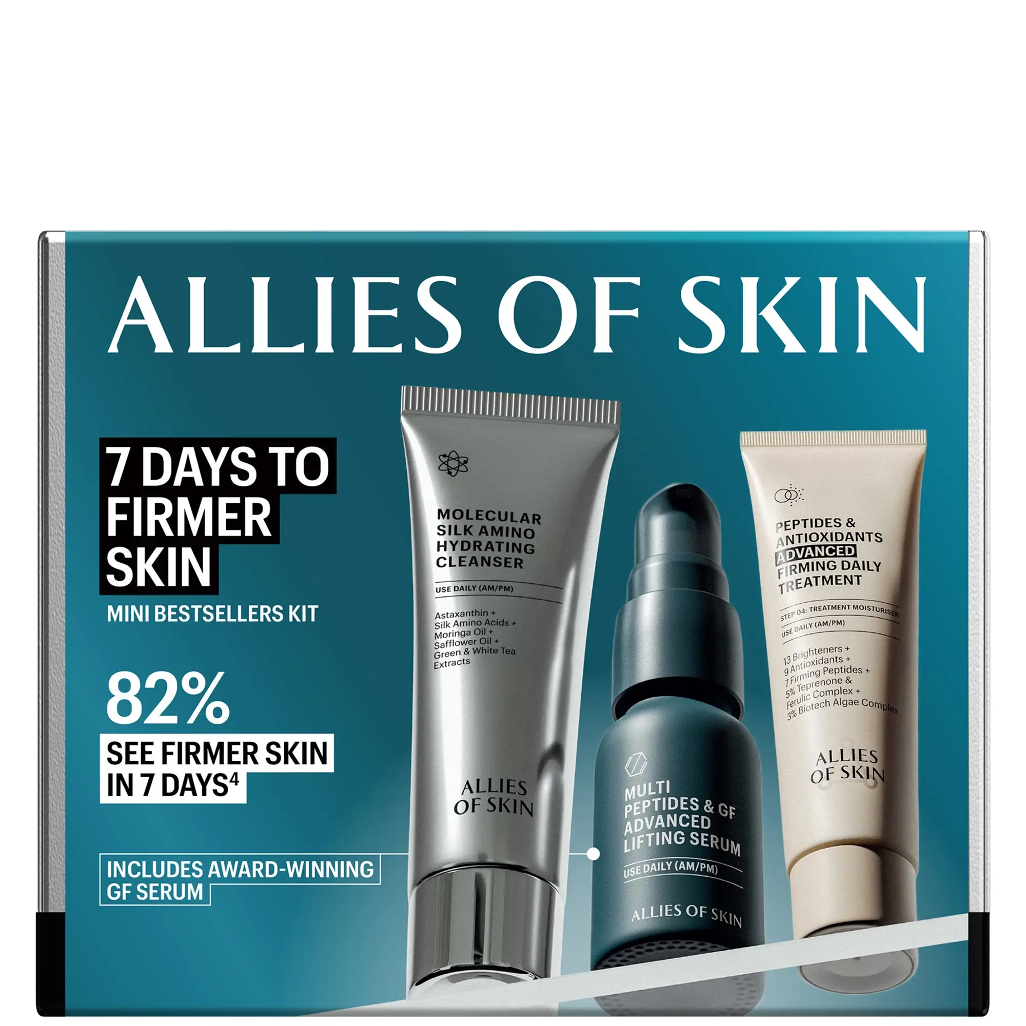 Allies of Skin 7 Days to Firmer Skin Anti Aging Skincare Kit