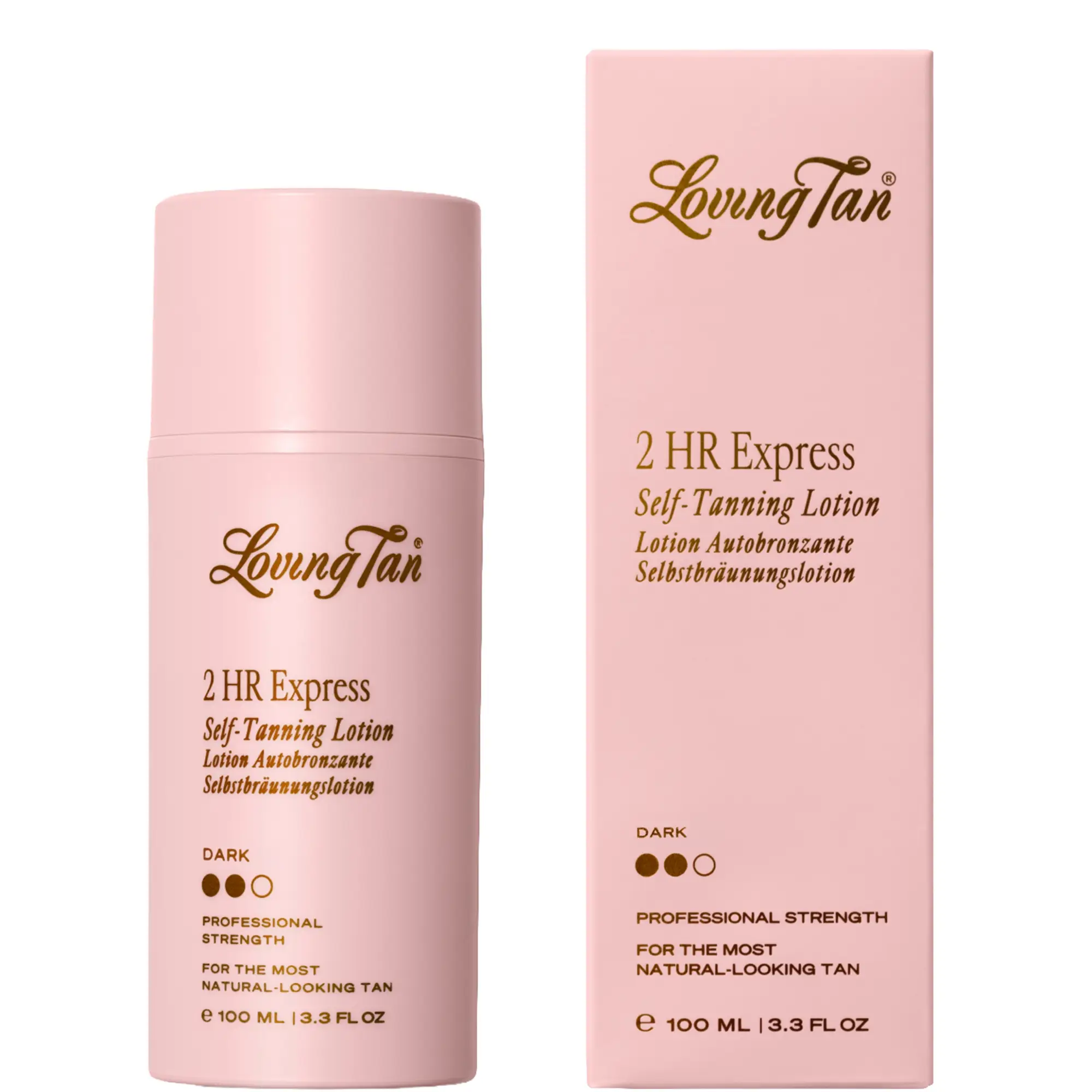 Loving Tan 2 Hour Express Tanning Lotion Dark 100ml