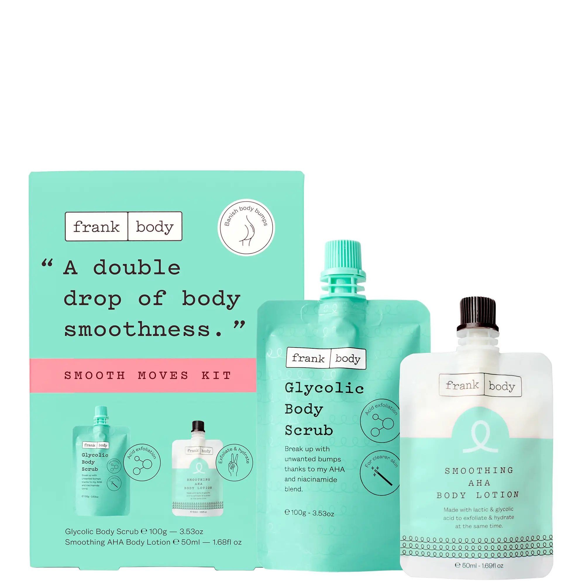 frank body Smooth Moves Kit