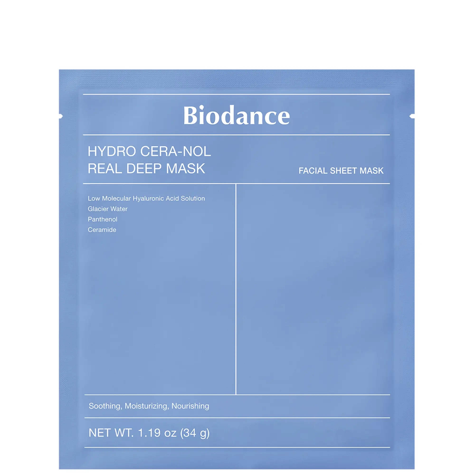Biodance Hydro Cera-nol Real Deep Mask (4 Pack)