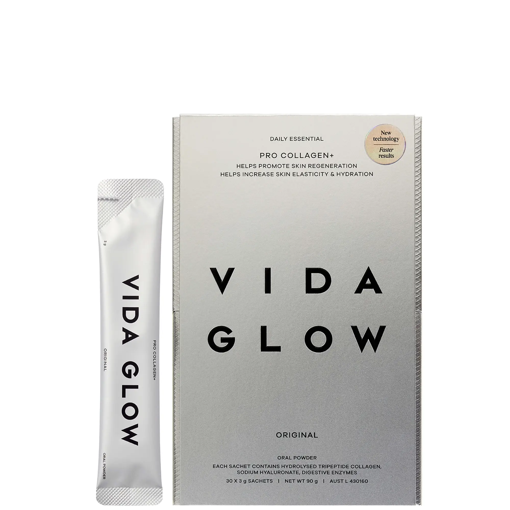 Vida Glow Pro Collagen+ Powder 20g