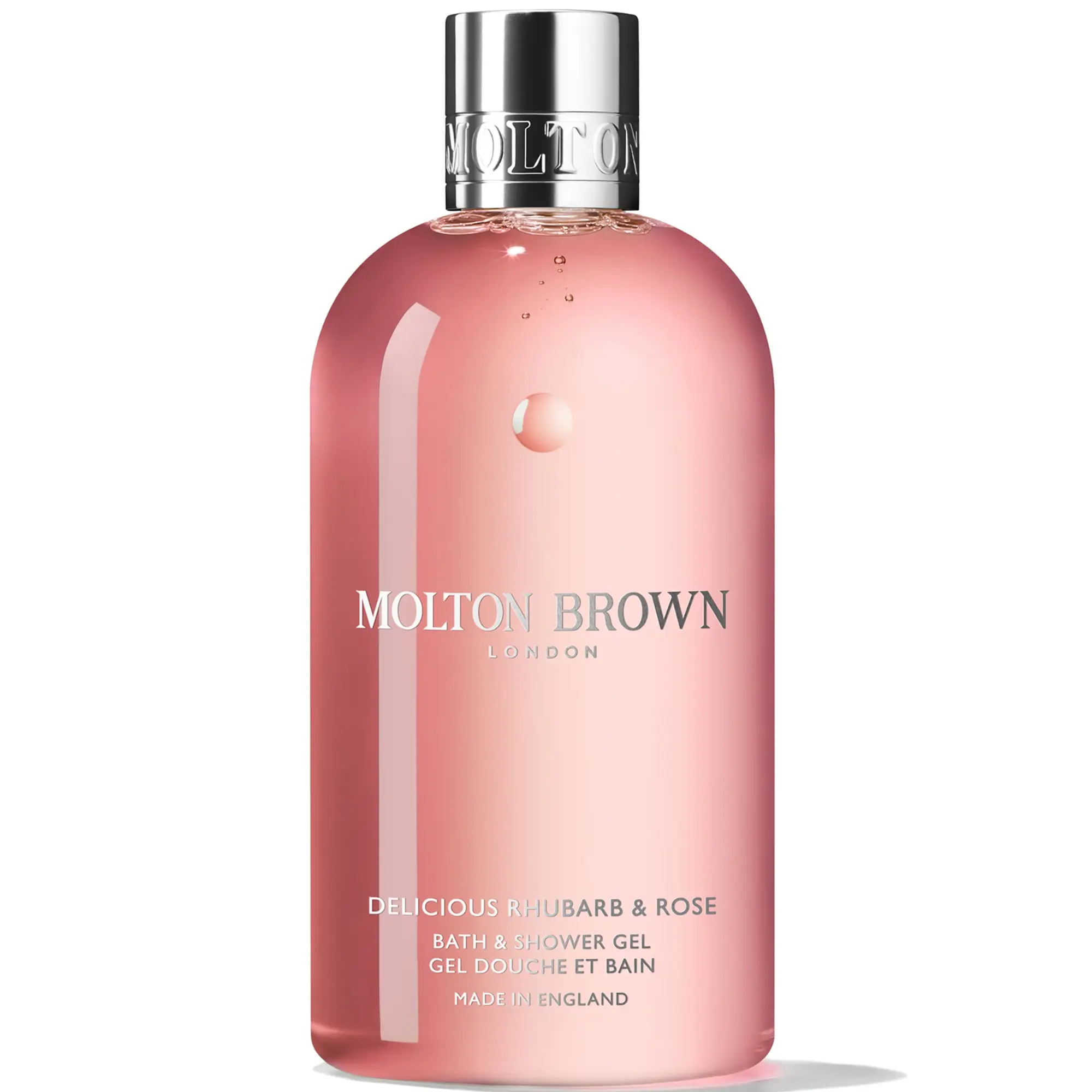 Molton Brown Delicious Rhubarb and Rose Bath and Shower Gel 300ml