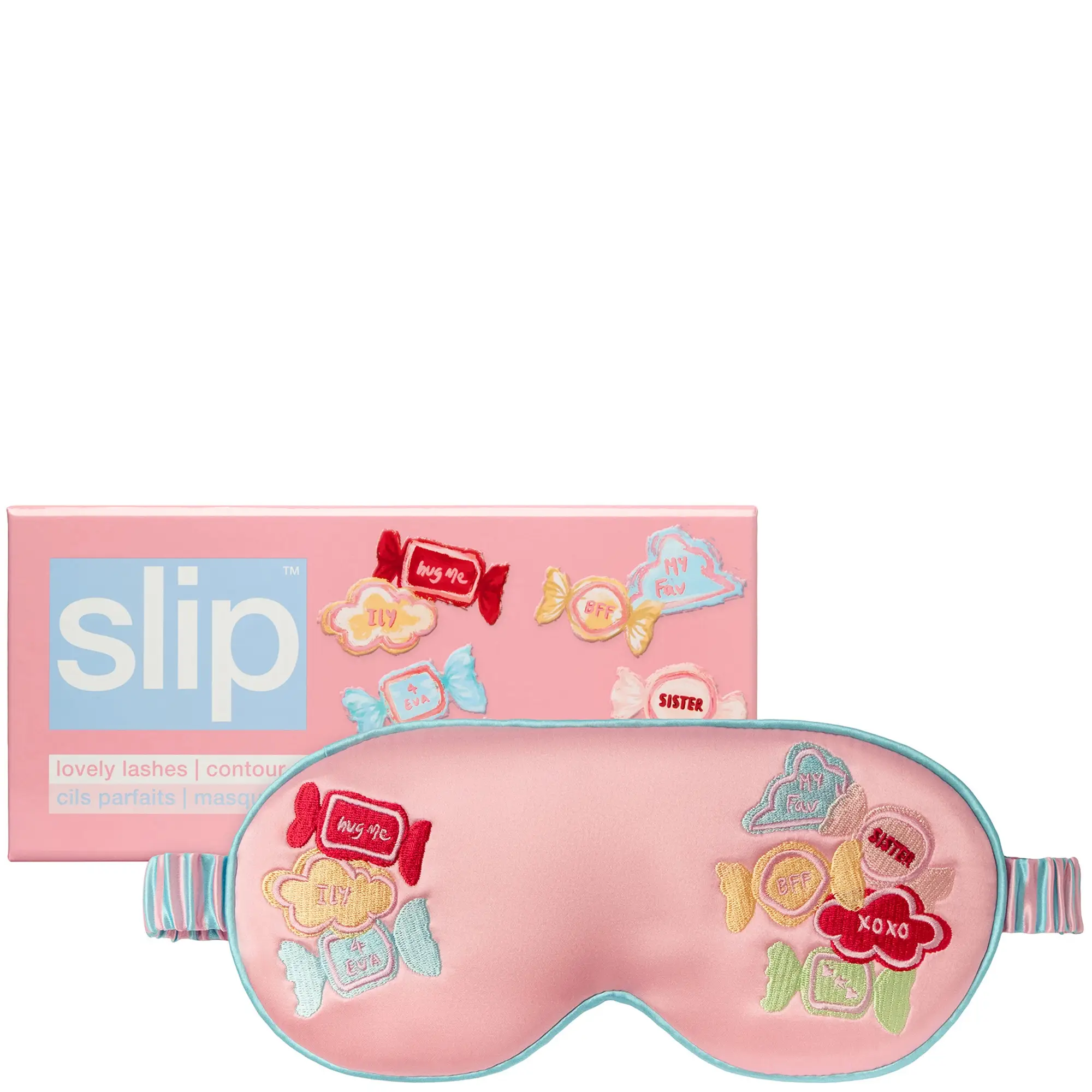 slip pure silk contour sleep mask - besties