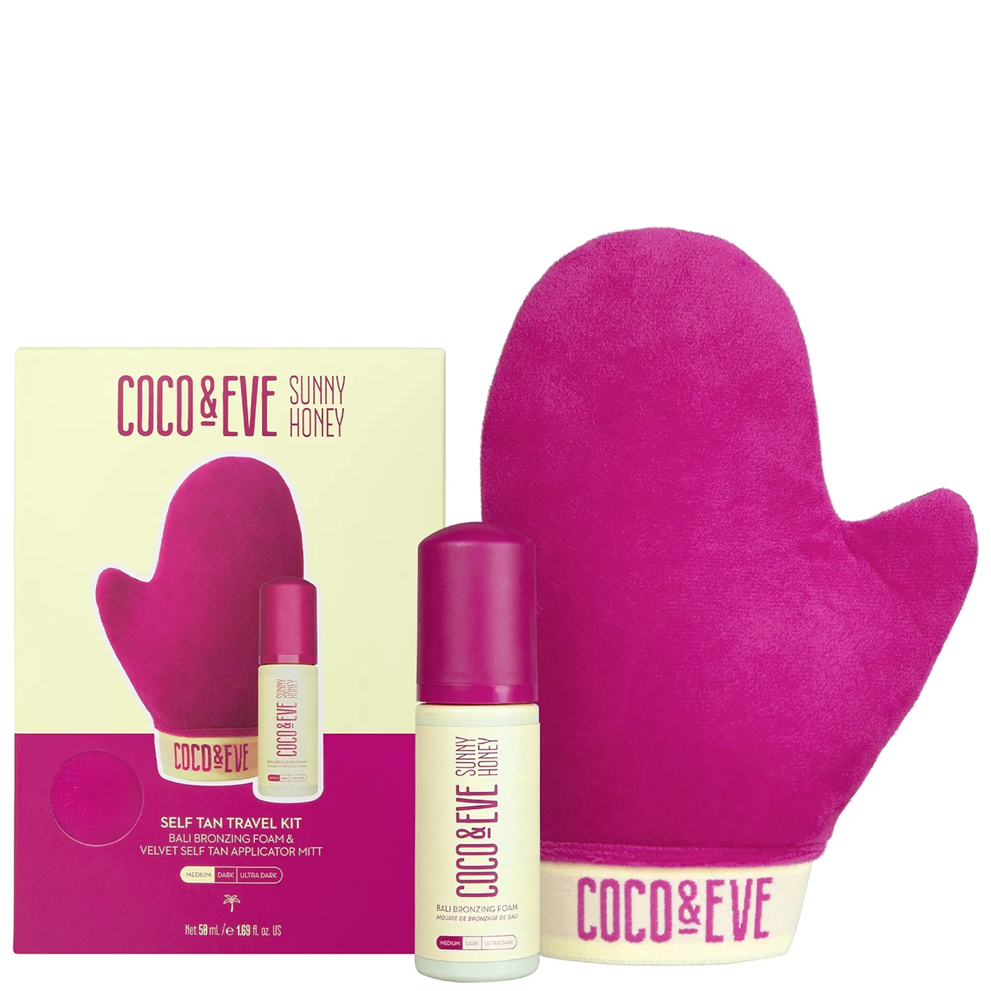 Coco & Eve Self Tan Travel Kit - Medium