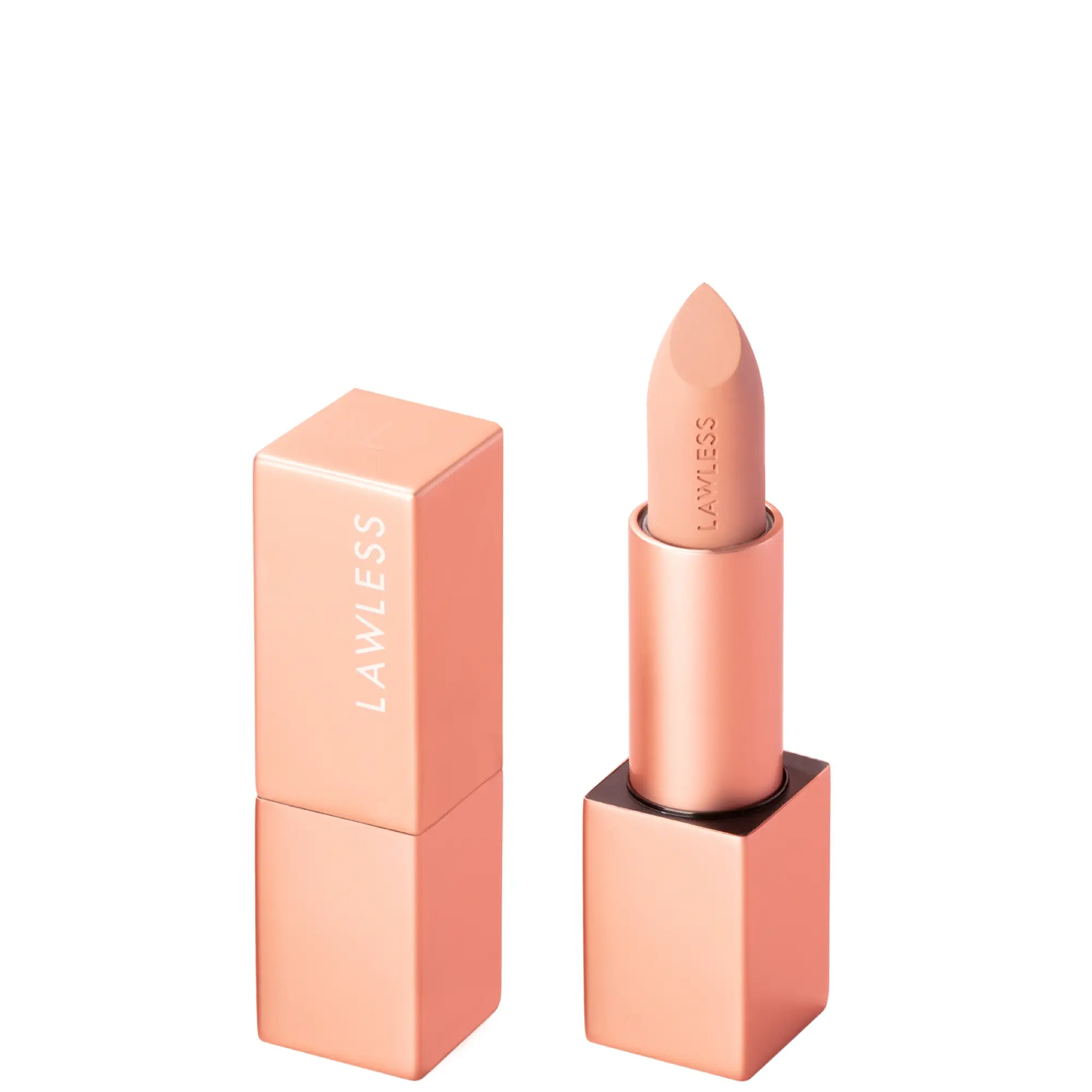 LAWLESS BEAUTY Forget the Filler Lip-Plumping Line-Smoothing Satin Cream Lipstick