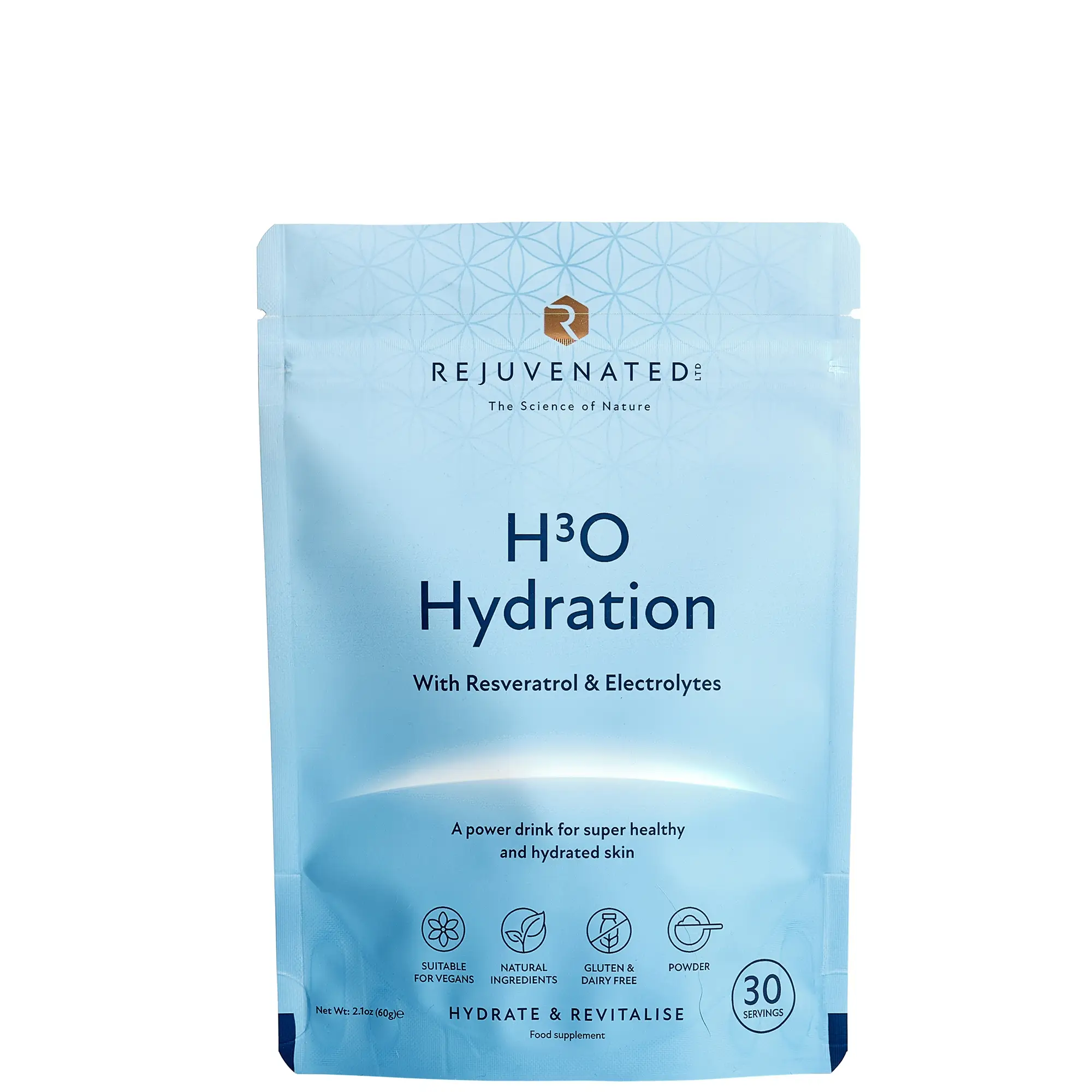 Rejuvenated H3O Hydration 60g