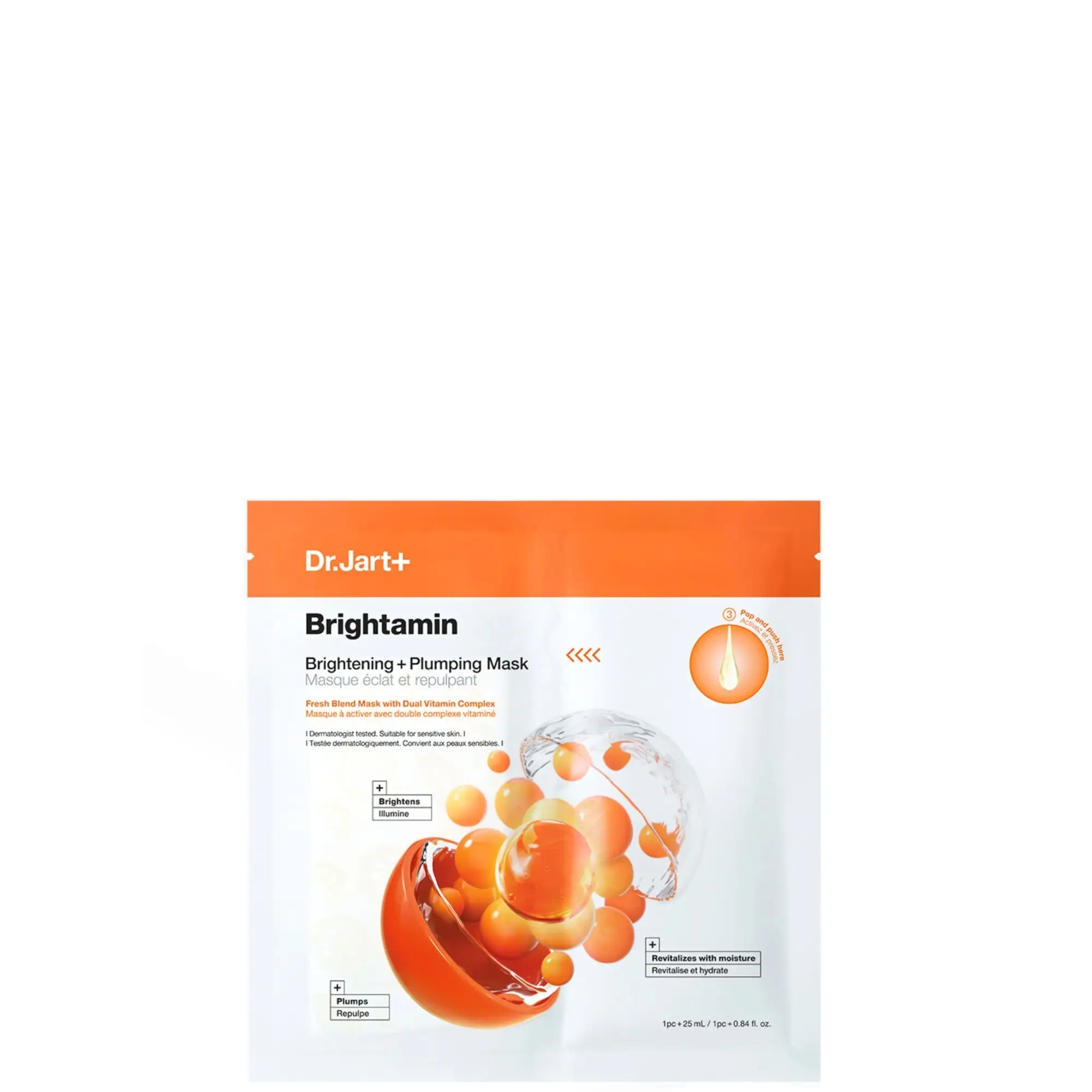 Dr.Jart+ Brightamin Brightening + Plumping Face Mask