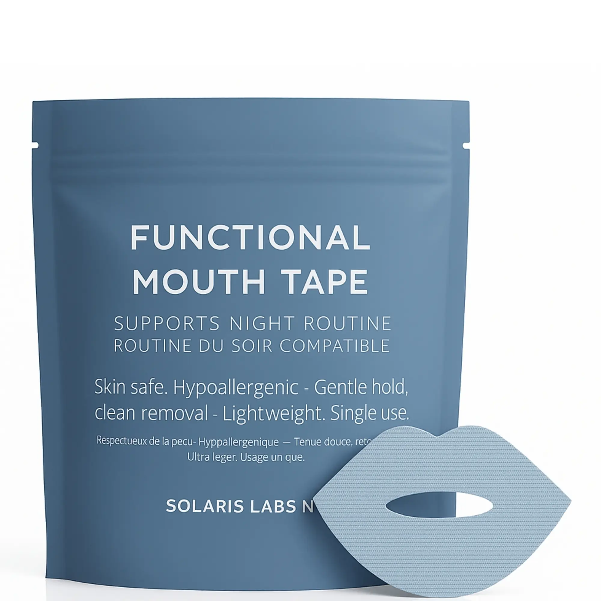 Solaris Labs NY Functional Mouth Tape For Restful Sleep