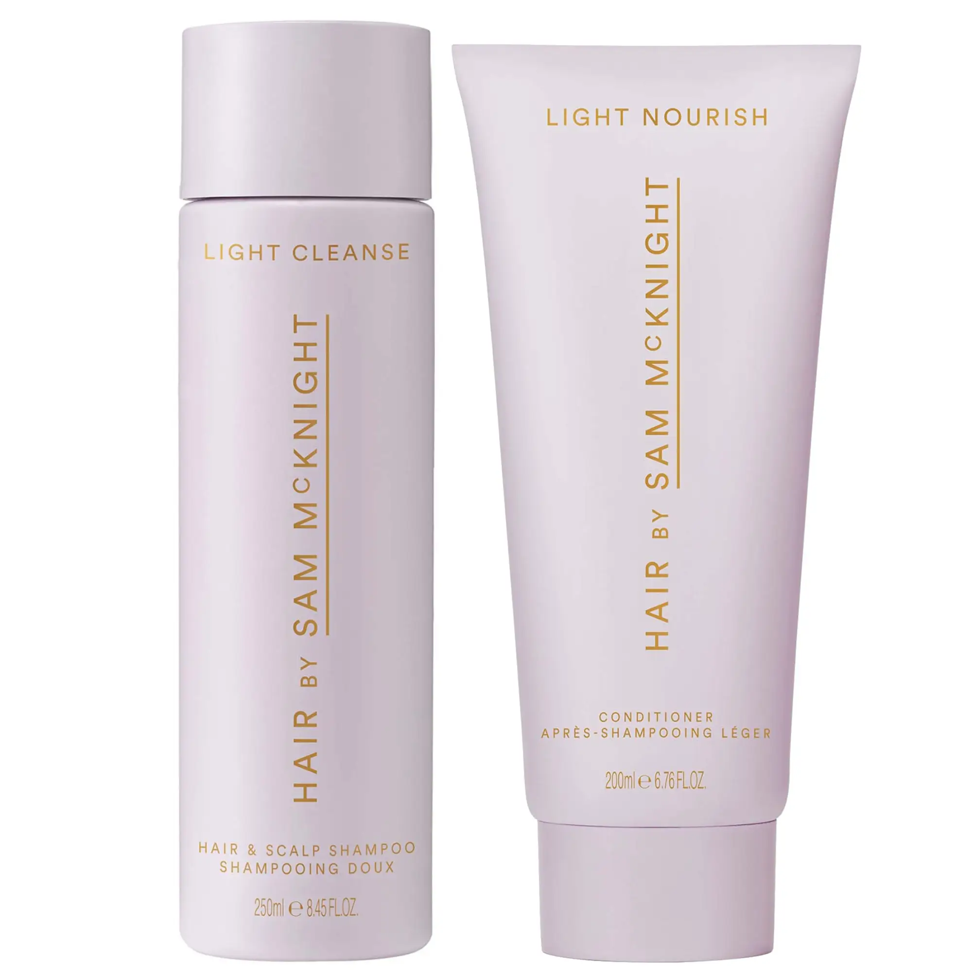 Hair by Sam McKnight Light Cleanse and Light Nourish Bundle