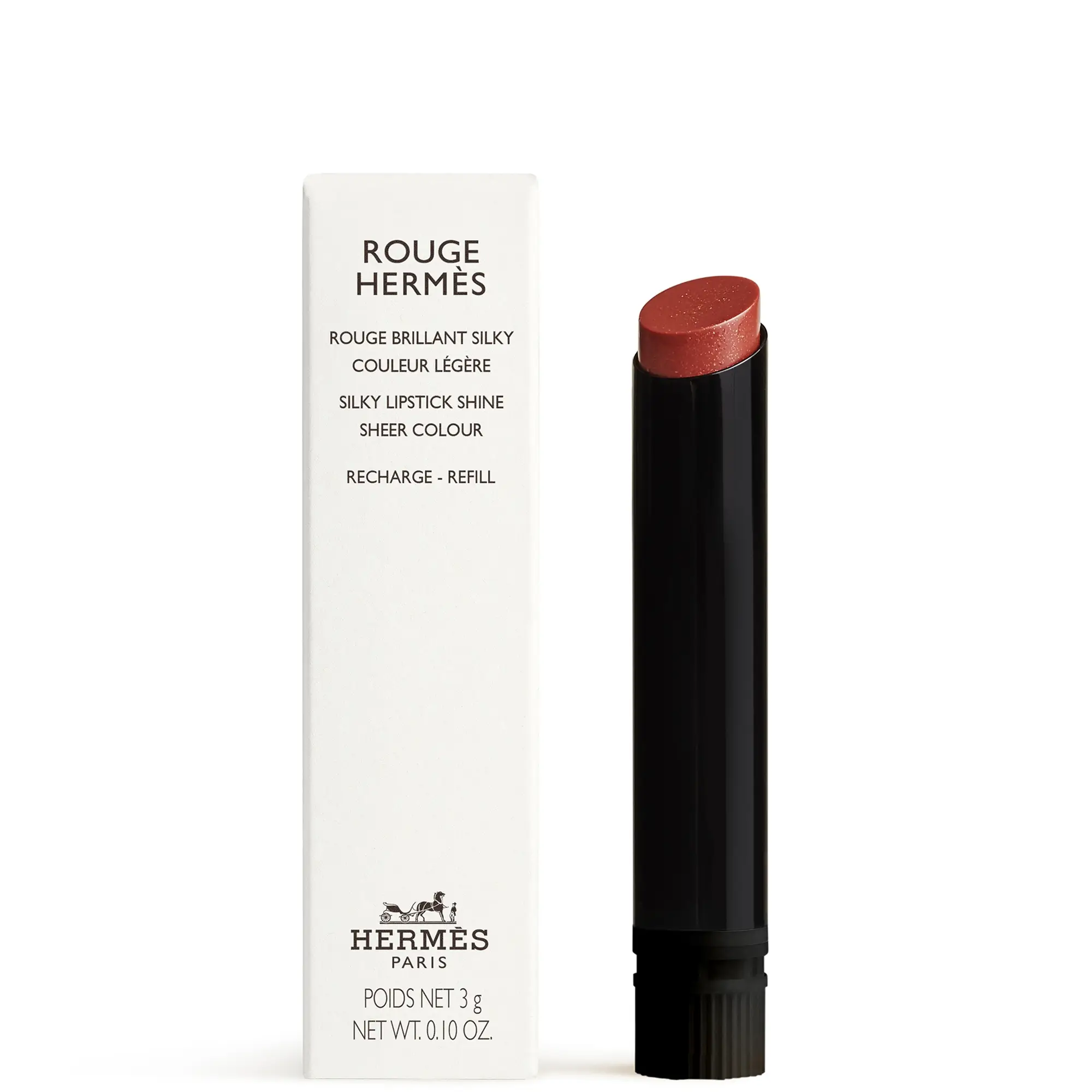 Hermès Rouge Hermès Silky Lipstick 21 Rose Epicé Refill