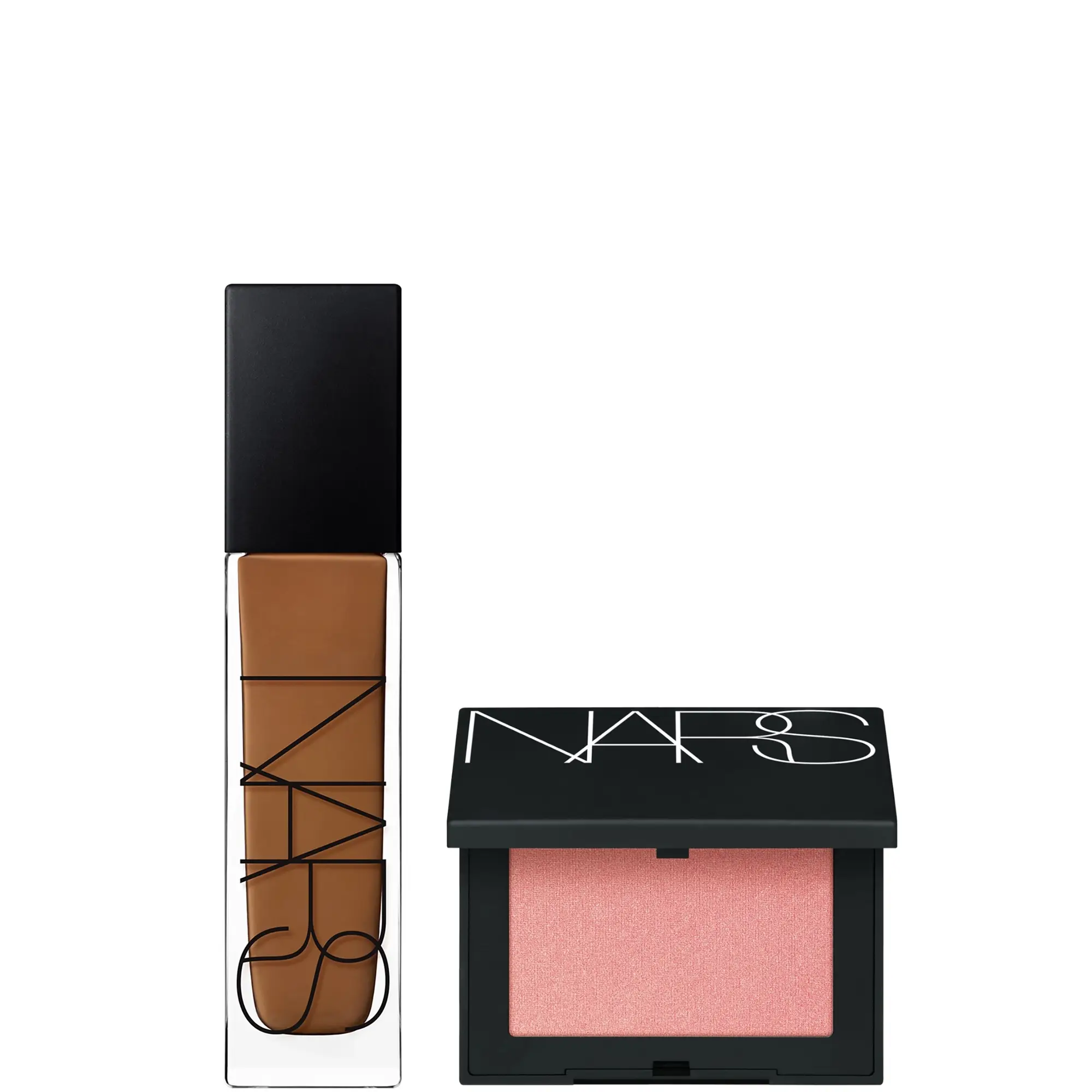 NARS Natural Longwear Foundation Aruba and NARS Blush Orgasm