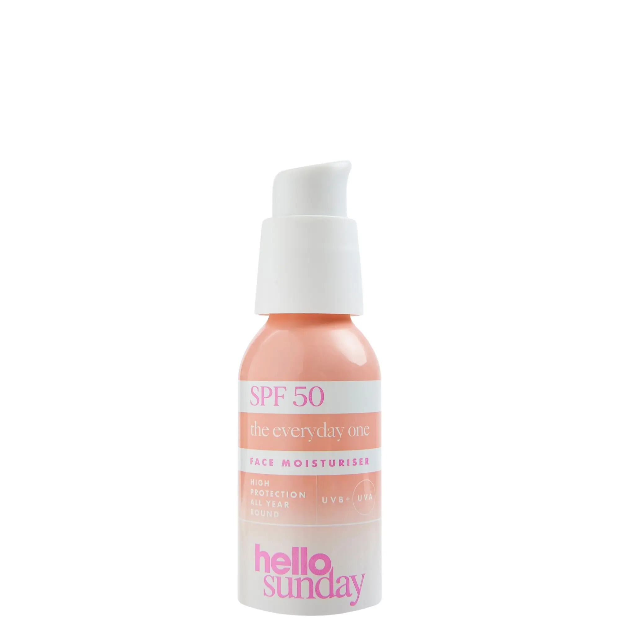 Hello Sunday The Everyday One Face Moisturiser With Hyaluronic Acid SPF50 50ml