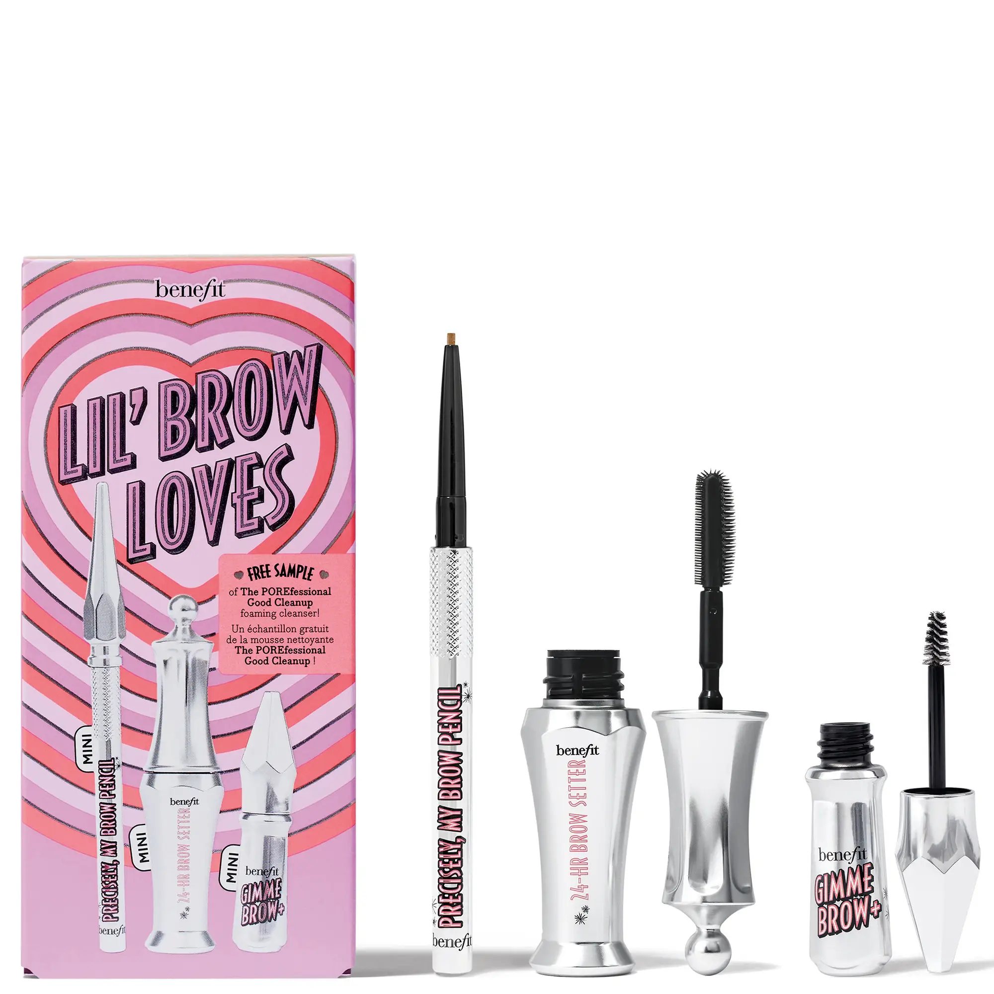 benefit Lil' Brow Loves Mini Brow Set (Various Shades)