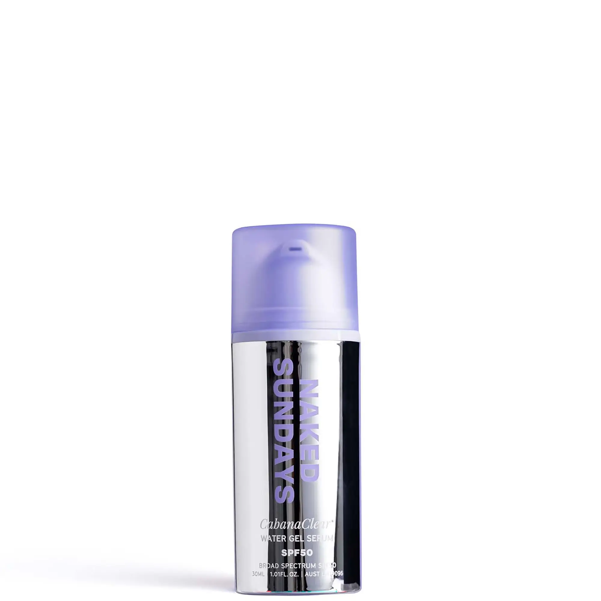 Naked Sundays CabanaClear Water Gel Serum Sunscreen SPF50+ 30ml