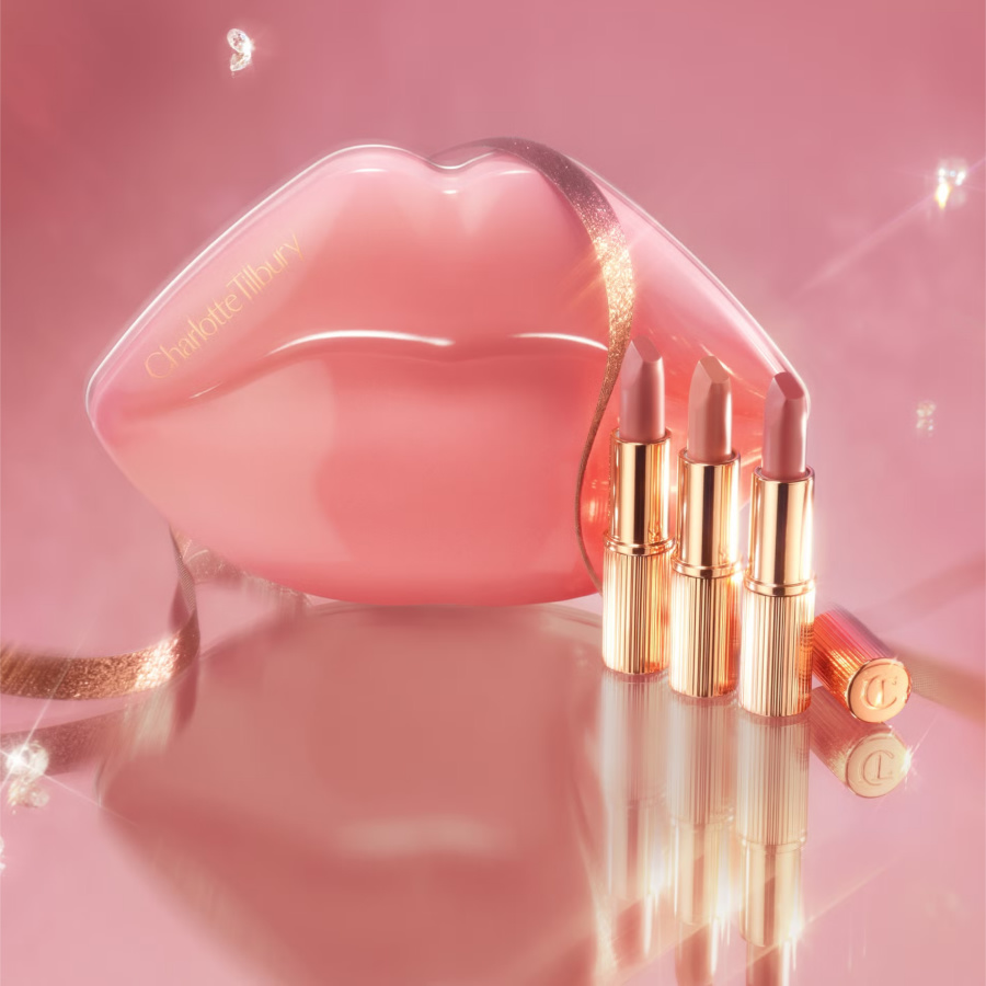 Подарочный набор губных помад Charlotte Tilbury Hollywood Mini Lip Trio