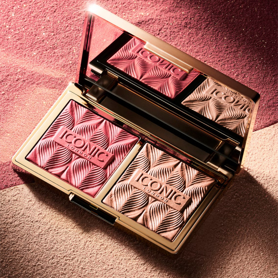 ICONIC London Silk Glow Duo - Rose Glow
