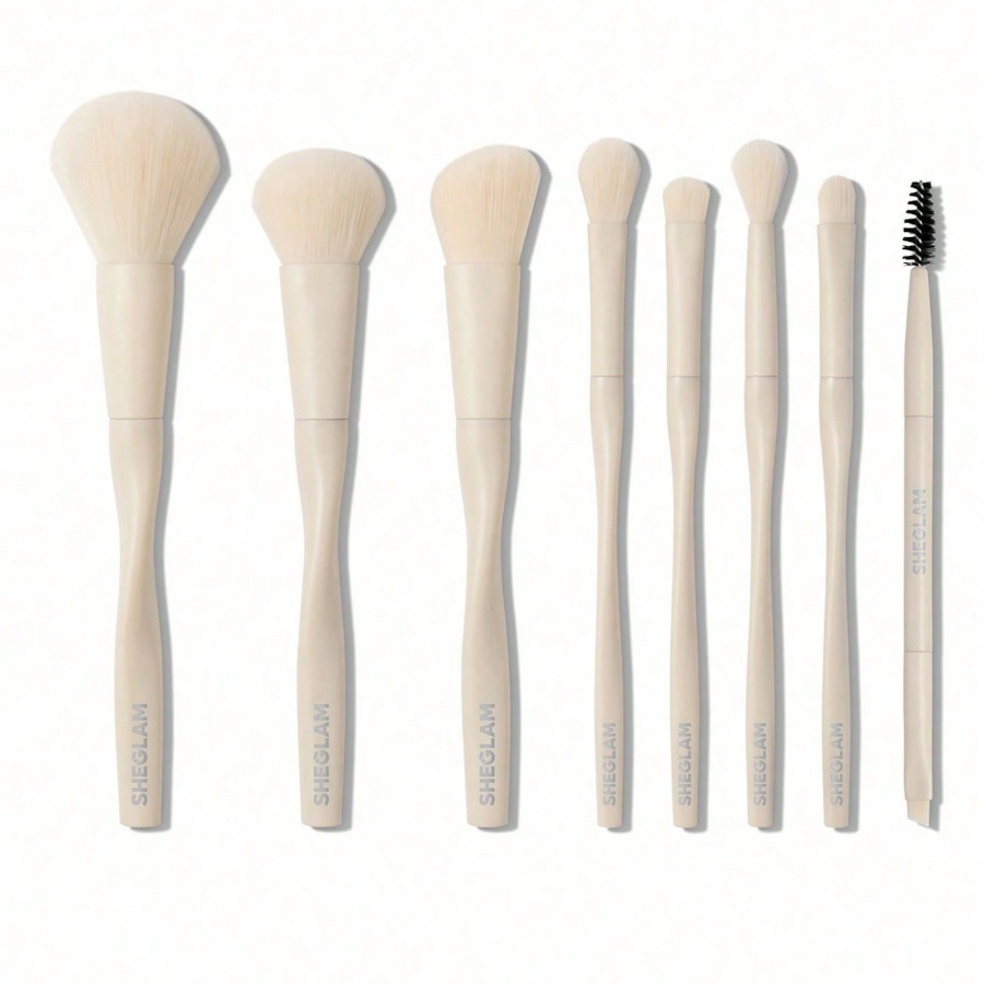 Набор кистей для макияжа SheGlam Pro Core Brush Kit 8 кистей