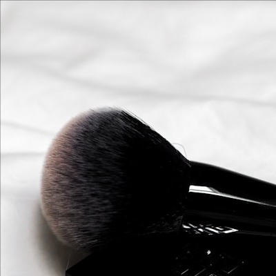 Close-up of a makeup brush